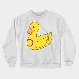 Light Intersex Duck Crewneck Sweatshirt